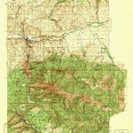 United States Geological Survey John Day, OR (1943, 62500-Scale) digital map