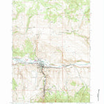 United States Geological Survey John Day, OR (1972, 24000-Scale) digital map