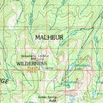 United States Geological Survey John Day, OR (1978, 100000-Scale) digital map