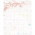 United States Geological Survey John Hay Reservoir, WY (1986, 24000-Scale) digital map