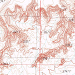 United States Geological Survey John Hay Reservoir, WY (1986, 24000-Scale) digital map