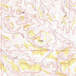 United States Geological Survey John Hen Creek, MT (1971, 24000-Scale) digital map