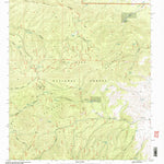 United States Geological Survey John Kerr Peak, NM (1999, 24000-Scale) digital map