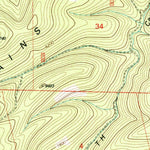 United States Geological Survey John Kerr Peak, NM (1999, 24000-Scale) digital map