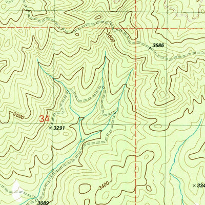 United States Geological Survey John Lewis Mountain, ID (1981, 24000-Scale) digital map