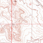 United States Geological Survey Johnnie Creek, MT (1973, 24000-Scale) digital map