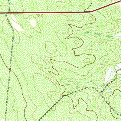 United States Geological Survey Johnnie Little Hill, TX (1974, 24000-Scale) digital map