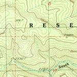 United States Geological Survey Johnny George Mountain, WA (1985, 24000-Scale) digital map