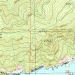 United States Geological Survey Johnny George Mountain, WA (1985, 24000-Scale) digital map