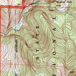 United States Geological Survey Johnny Moore Mountain, CO (2000, 24000-Scale) digital map