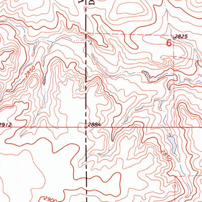 United States Geological Survey Johnnys Hill, MT (1973, 24000-Scale) digital map