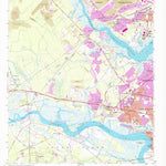 United States Geological Survey Johns Island, SC (1958, 24000-Scale) digital map