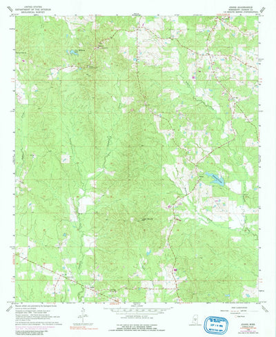 United States Geological Survey Johns, MS (1968, 24000-Scale) digital map