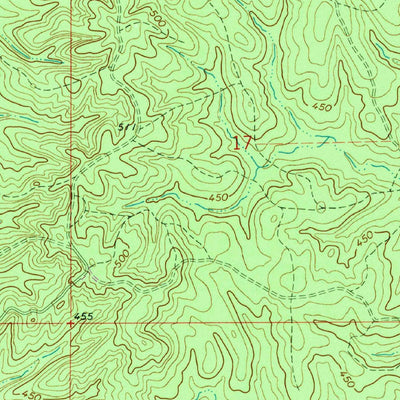 United States Geological Survey Johns, MS (1968, 24000-Scale) digital map