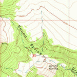 United States Geological Survey Johns Peak, UT (1968, 24000-Scale) digital map