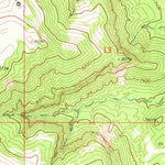 United States Geological Survey Johns Peak, UT (1968, 24000-Scale) digital map
