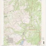 United States Geological Survey Johns Peak, UT (2001, 24000-Scale) digital map