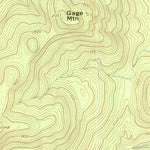 United States Geological Survey Johnsburg, NY (1968, 24000-Scale) digital map