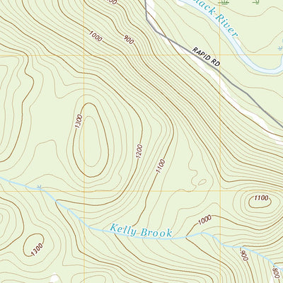 United States Geological Survey Johnson Brook Mountain, ME (2021, 24000-Scale) digital map