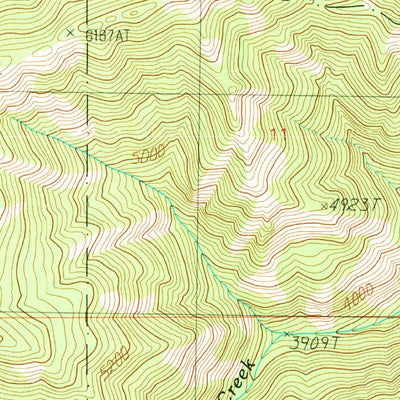 United States Geological Survey Johnson Butte, ID (1989, 24000-Scale) digital map