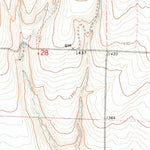 United States Geological Survey Johnson Butte, WA (1964, 24000-Scale) digital map
