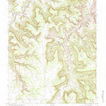 United States Geological Survey Johnson Canyon, CO (1972, 24000-Scale) digital map