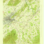 United States Geological Survey Johnson City, TN (1940, 24000-Scale) digital map