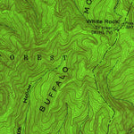 United States Geological Survey Johnson City, TN (1955, 24000-Scale) digital map