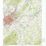 United States Geological Survey Johnson City, TN (1959, 24000-Scale) digital map