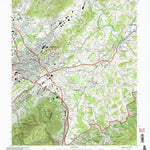 United States Geological Survey Johnson City, TN (2003, 24000-Scale) digital map