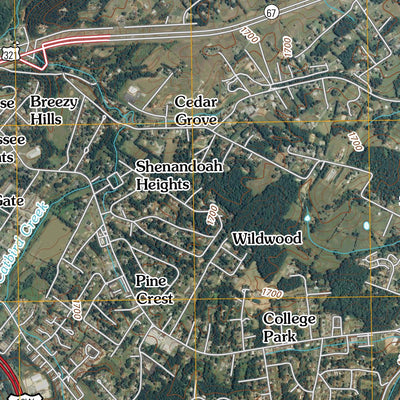 United States Geological Survey Johnson City, TN (2011, 24000-Scale) digital map