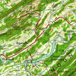 United States Geological Survey Johnson City, TN-VA-KY-NC (1960, 250000-Scale) digital map
