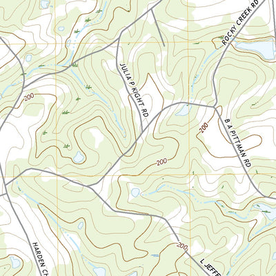 United States Geological Survey Johnson Corner, GA (2020, 24000-Scale) digital map