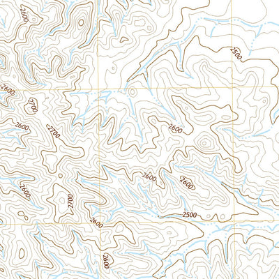 United States Geological Survey Johnson Coulee West, MT (2020, 24000-Scale) digital map