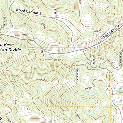 United States Geological Survey Johnson Creek, ID (2020, 24000-Scale) digital map