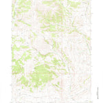 United States Geological Survey Johnson Draw, WY (1967, 24000-Scale) digital map