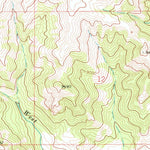 United States Geological Survey Johnson Draw, WY (1967, 24000-Scale) digital map