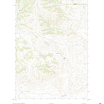 United States Geological Survey Johnson Draw, WY (2021, 24000-Scale) digital map