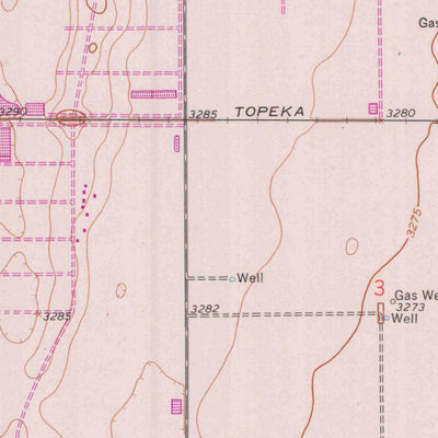 United States Geological Survey Johnson East, KS (1959, 24000-Scale) digital map