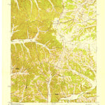 United States Geological Survey Johnson Hollow, KY-TN (1951, 24000-Scale) digital map
