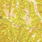 United States Geological Survey Johnson Hollow, KY-TN (1951, 24000-Scale) digital map