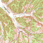 United States Geological Survey Johnson Hollow, KY-TN (1957, 24000-Scale) digital map