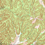 United States Geological Survey Johnson Hollow, KY-TN (1957, 24000-Scale) digital map