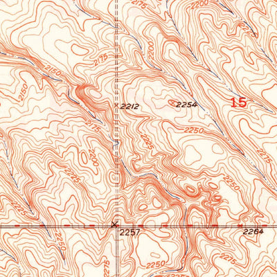 United States Geological Survey Johnson Lake, MT (1950, 24000-Scale) digital map