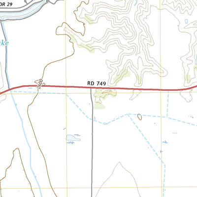 United States Geological Survey Johnson Lake, NE (2021, 24000-Scale) digital map