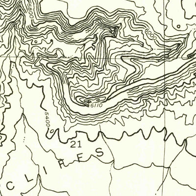 United States Geological Survey Johnson Lakes, UT-AZ (1954, 24000-Scale) digital map