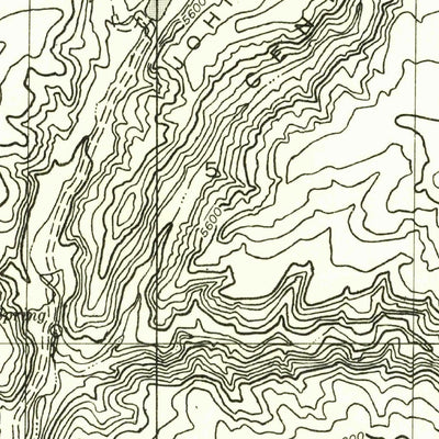 United States Geological Survey Johnson Lakes, UT-AZ (1954, 24000-Scale) digital map