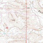United States Geological Survey Johnson Mountain, WY (1953, 24000-Scale) digital map