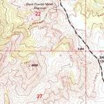 United States Geological Survey Johnson Mountain, WY (1992, 24000-Scale) digital map