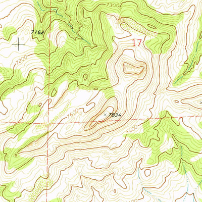 United States Geological Survey Johnson Park, NM (1971, 24000-Scale) digital map